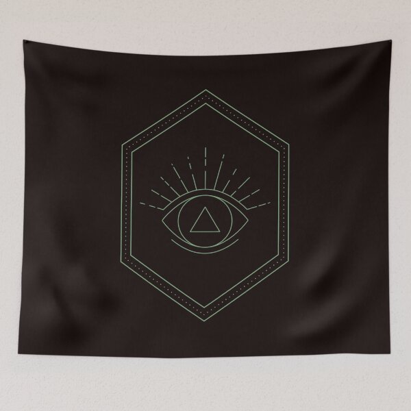 Item preview, Eye Inside Hexagon designed and sold by davidhipp.