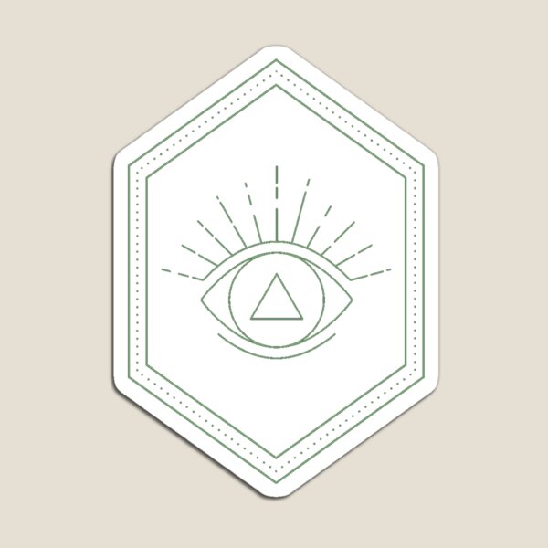 Item preview, Eye Inside Hexagon designed and sold by davidhipp.