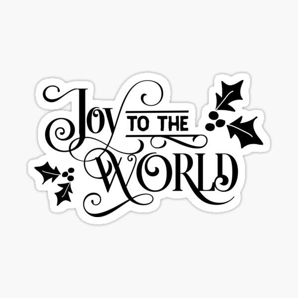 Item preview, Joy To The World designed and sold by LuMiJaCommerce.