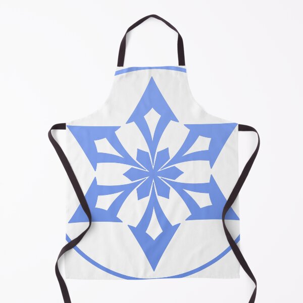 Item preview, Genshin Impact Cryo Element designed and sold by peridotdotdot.