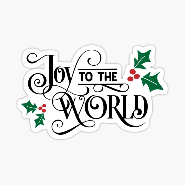 Item preview, Joy To The World B GR designed and sold by LuMiJaCommerce.