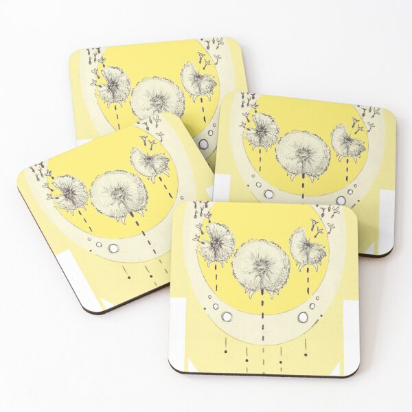 Item preview, Floral Design Series - Dandelion in Sunny Yellow designed and sold by artimisstudio.