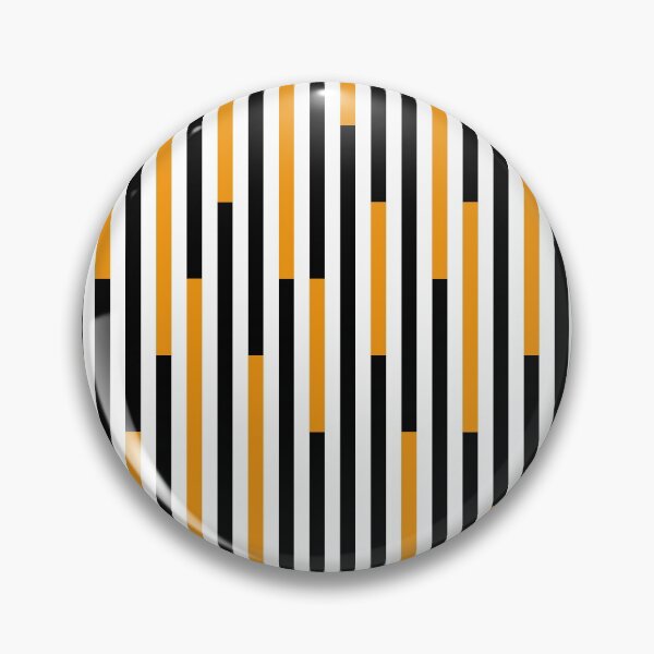 Item preview, Orange Light, Black, White and Orange Stripes Lines Pattern, Abstract designed and sold by Moyanana.