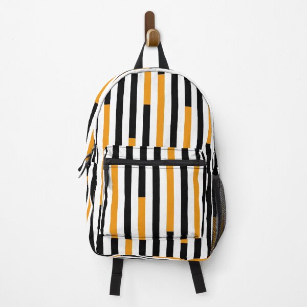 Item preview, Orange Light, Black, White and Orange Stripes Lines Pattern, Abstract designed and sold by Moyanana.