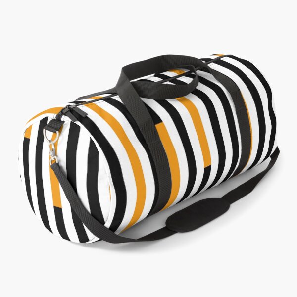 Item preview, Orange Light, Black, White and Orange Stripes Lines Pattern, Abstract designed and sold by Moyanana.