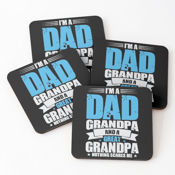 Item preview, I'm A Dad Grandpa And Great Grandpa Nothing Scares Me designed and sold by mdnrsakib.