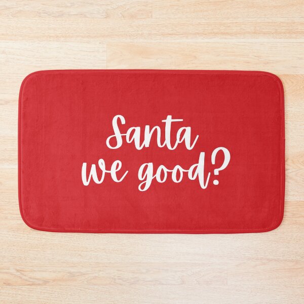 Item preview, Santa we good? | funny Santa we good white design designed and sold by Flow-Store.