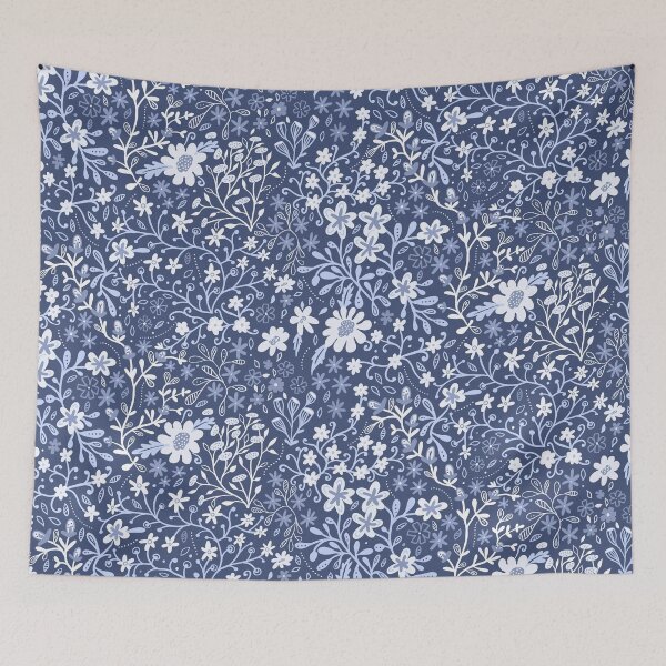 Item preview, Blue Floral designed and sold by creativinchi.