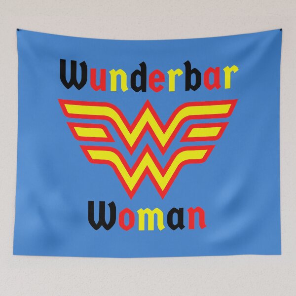 Item preview, German Wunderbar Wonderful Woman Frau  designed and sold by Time4German.