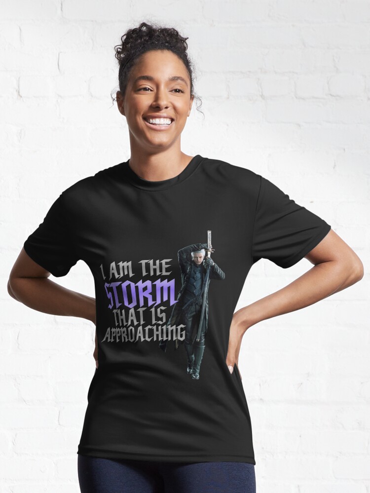 I Am The Storm That Is Approaching Vergil Devil May Cry 5 Special Unisex  T-Shirt - Beeteeshop