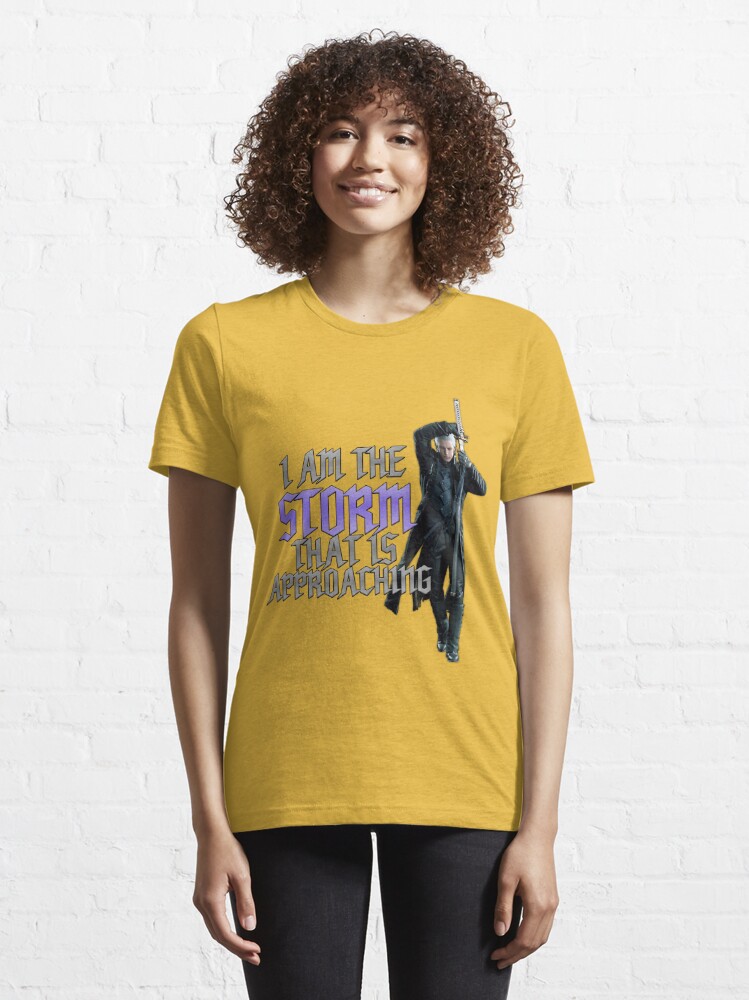 I Am The Storm That Is Approaching Vergil Devil May Cry 5 Special Unisex  T-Shirt - Beeteeshop