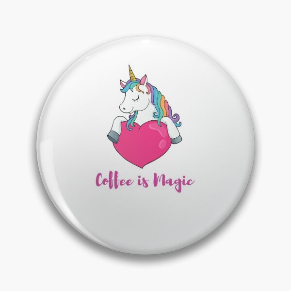 Item preview, Funny Unicorn Quotes, Coffee Is Magic designed and sold by MAdHouseArtist.