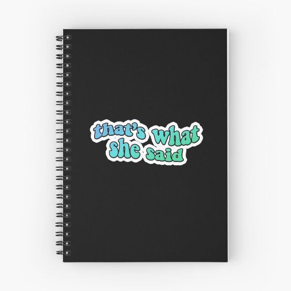Item preview, The Office That's What She Said - Teal designed and sold by madisonjac.