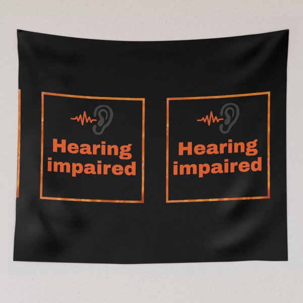 Item preview, Hearing impaired  , hearing loss, hard of hearing  designed and sold by Morinas.