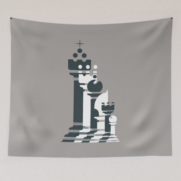 Item preview, Abstract Chess Piece T-shirt and Essentials  designed and sold by lucidlychronics.