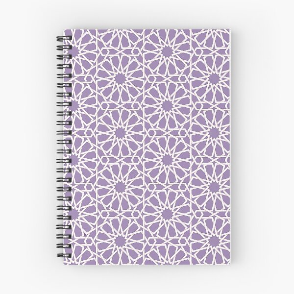 Item preview, Patrón marroquí arabesco - morado suave y blanco designed and sold by Clickforyous.