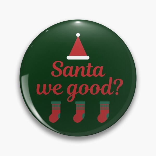 Item preview, Santa we good? funny design Christmas hat and socks  designed and sold by Flow-Store.