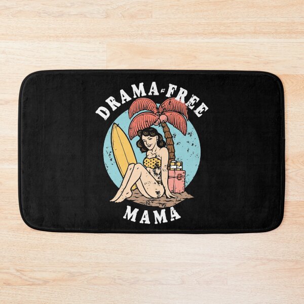Item preview, Save The Drama For Your Mama – Vacation Mom Bathing Suit Surfboard designed and sold by The Green Corner.