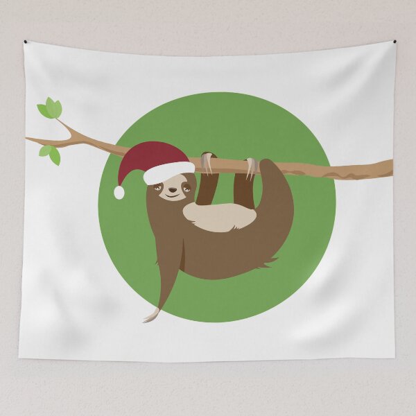Item preview, Santa Sloth designed and sold by candhdesigns.