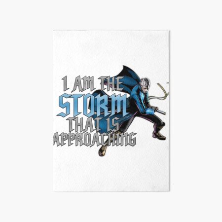 I Am The Storm That Is Approaching Vergil Devil May Cry 5 Special Unisex  T-Shirt - Beeteeshop