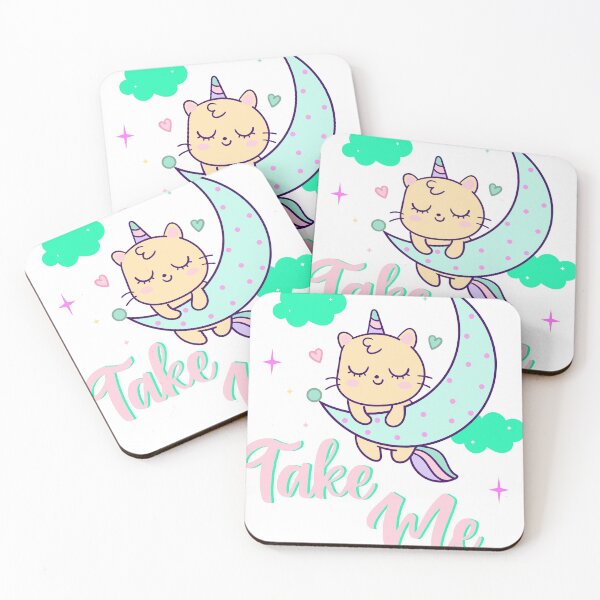 Item preview, Take Me Unicat Kitty Unicorn Caticorn Funny Quote  designed and sold by Steve  Morley.