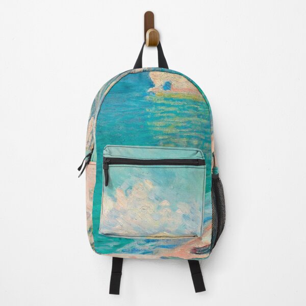 Item preview, The Beach and the Falaise d'Amont (1885) by Claude Monet designed and sold by Bellathewilde.