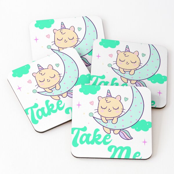 Item preview, Take Me Unicat Kitty Unicorn Caticorn Funny Quote  designed and sold by Steve  Morley.