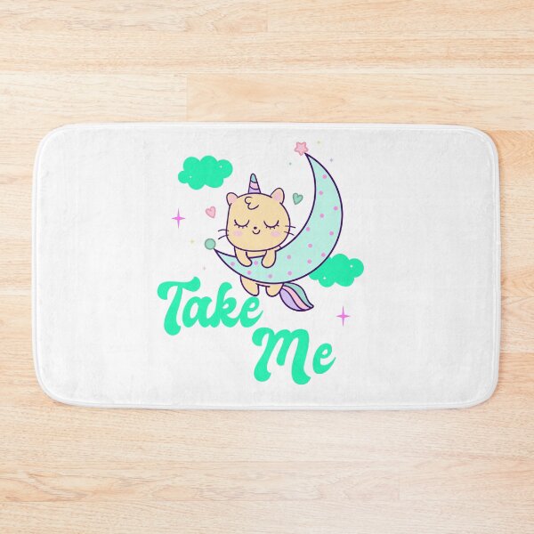 Item preview, Take Me Unicat Kitty Unicorn Caticorn Funny Quote  designed and sold by Steve  Morley.