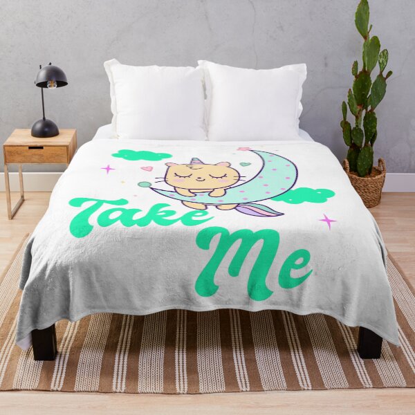 Item preview, Take Me Unicat Kitty Unicorn Caticorn Funny Quote  designed and sold by Steve  Morley.