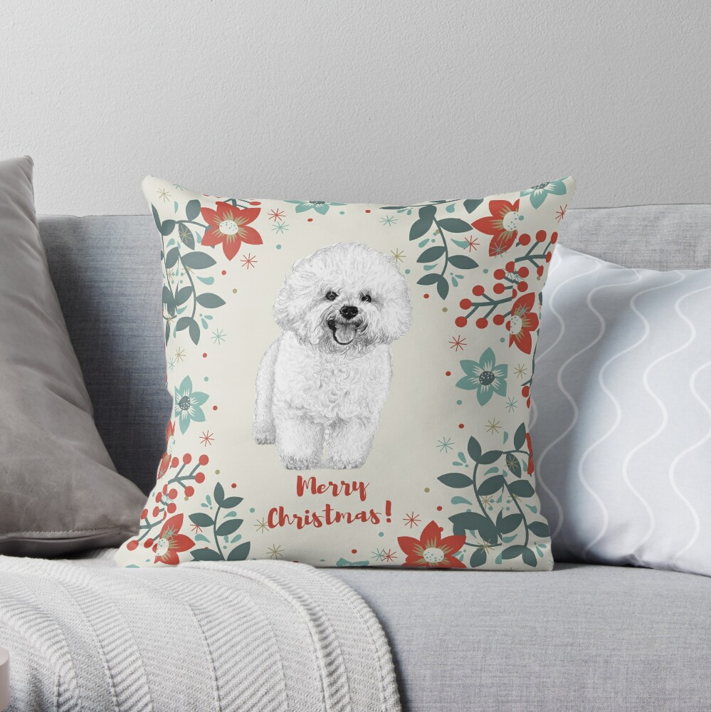 bichon pillow