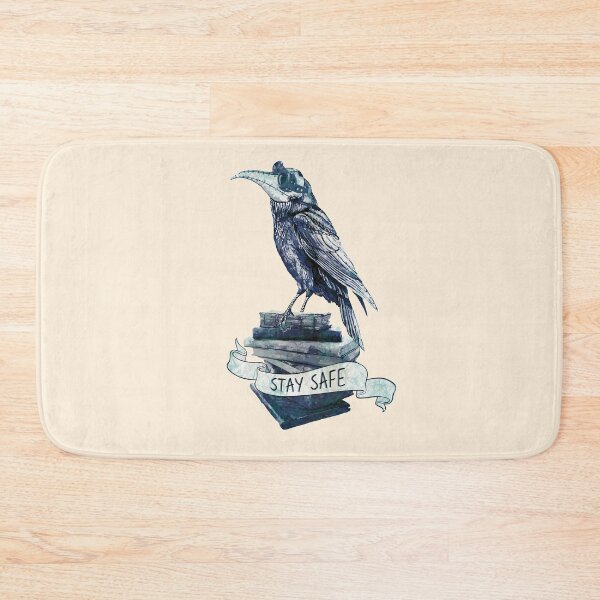 Item preview, Crow Plague Doctor Say stay safe designed and sold by Collagedream.