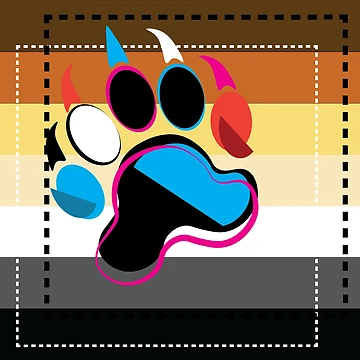 Artwork thumbnail, BEAR PRIDE FLAG! by Raul-Raziel