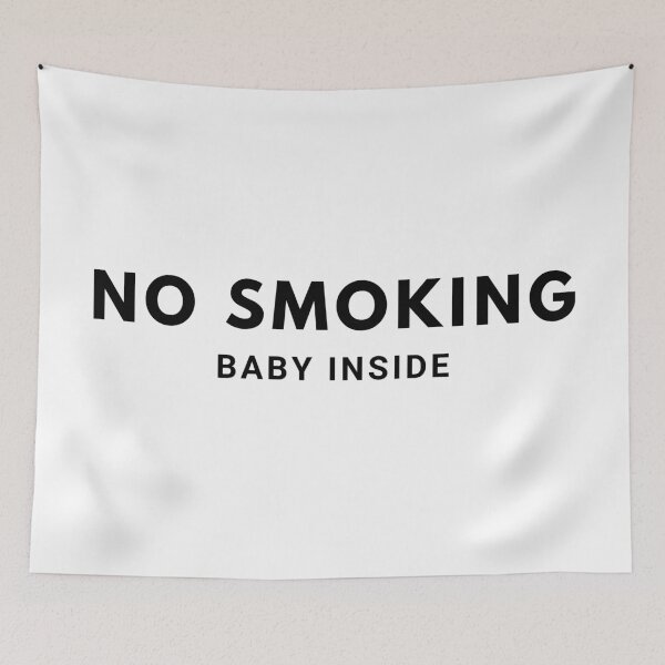 Item preview, No Smoking, Baby Inside  designed and sold by suwarnaadi.