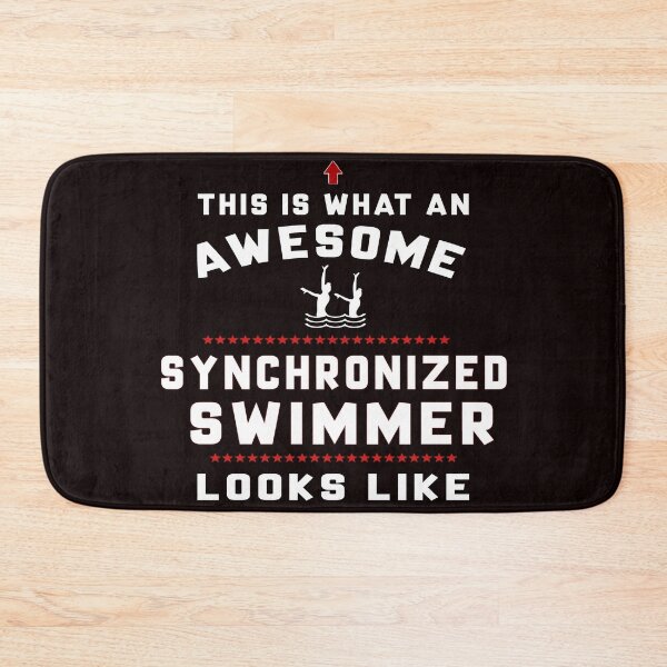 Item preview,  Awesome Synchronized Swimmer, Synchro Swim Quote, Funny Synchronized Swimming  designed and sold by Aerial Addicts.