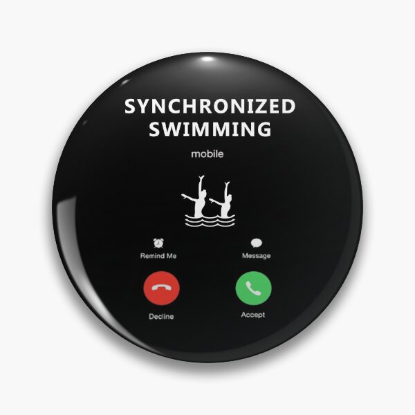 Item preview, Synchronized Swimming Mobile, Synchro Swim Quote, Funny Synchronized Swimming  designed and sold by Aerial Addicts.