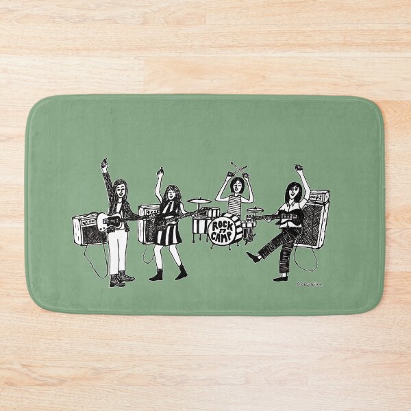 Item preview, Girls Rock Camp by Darren Shakey designed and sold by The Shakey Elevator Drawing Co..