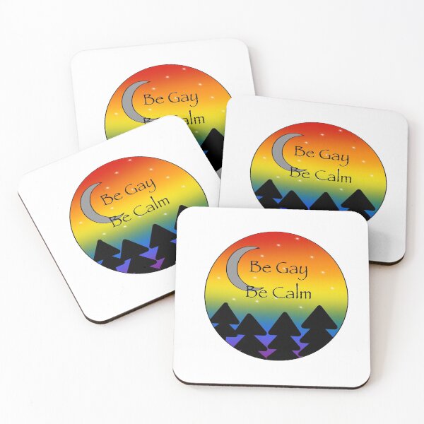 Item preview, Be Gay Be Calm designed and sold by Nonbinaryfrog.