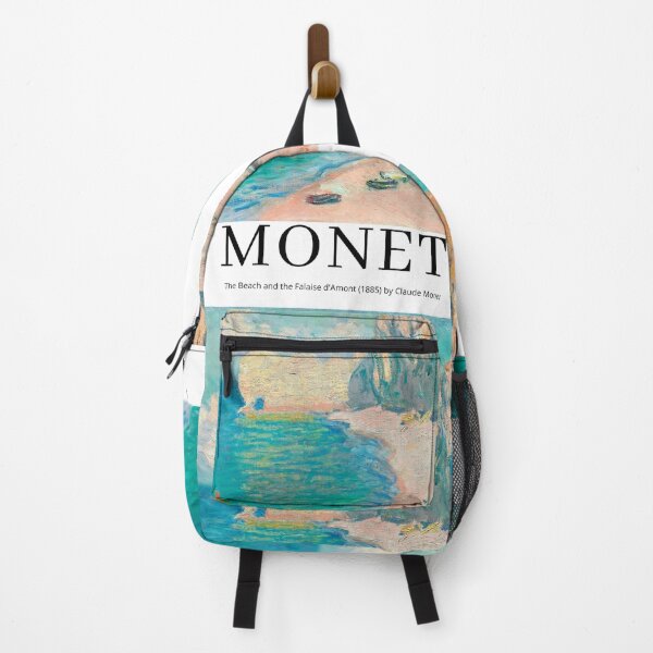 Item preview, MONET The Beach and the Falaise d'Amont (1885) by Claude Monet designed and sold by Bellathewilde.