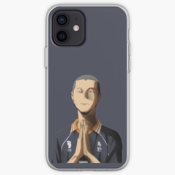 haykyuu tanaka ryuunosuke buddah face iPhone Soft Case