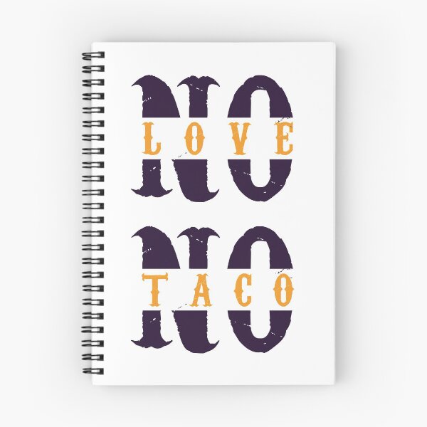 Item preview, Diseño tipográfico No Love No Taco designed and sold by TevfikCreative.