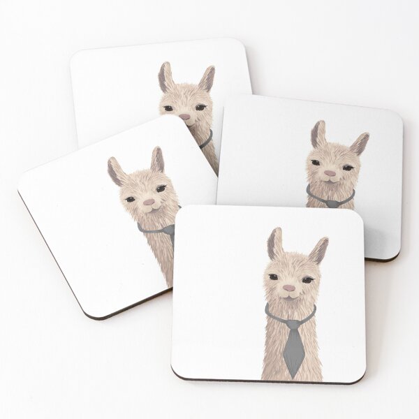 Item preview, Llama with tie designed and sold by LiciaMarie.