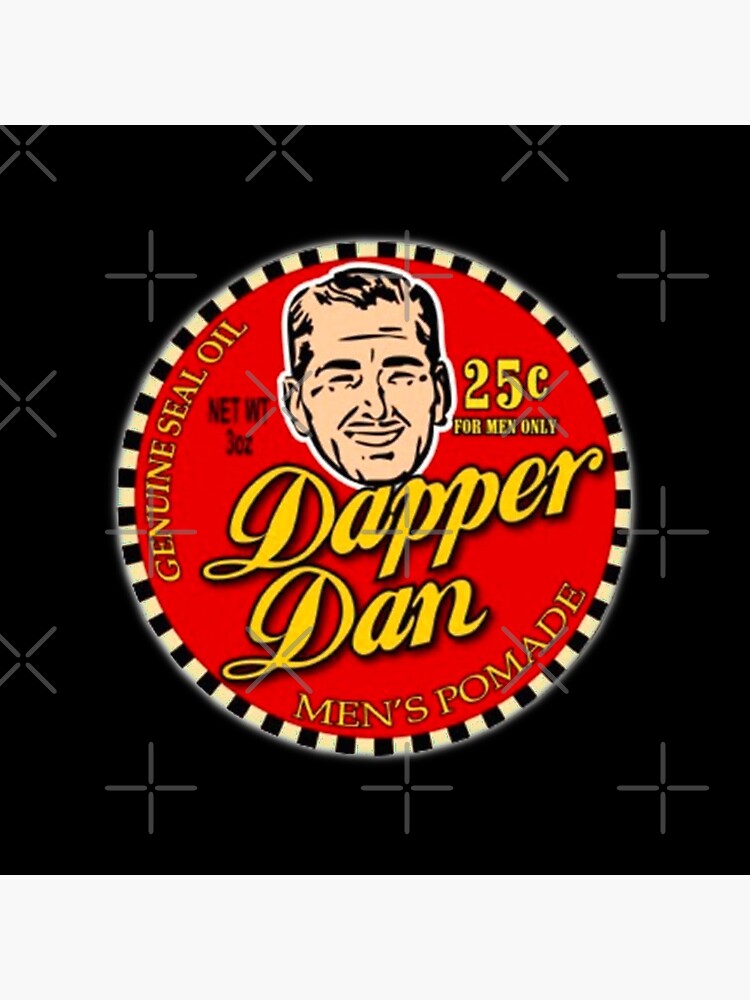 Discover Dapper Dan Man Pin Button