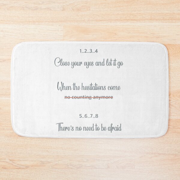 Item preview, When the hesitations come no counting anymore designed and sold by MBartistic.