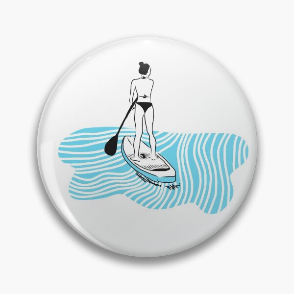 Item preview, Paddle surfing stand up paddle paddling  designed and sold by Tropical Blood.