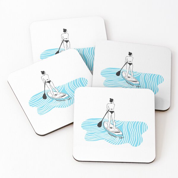 Item preview, Paddle surfing stand up paddle paddling  designed and sold by Tropical Blood.