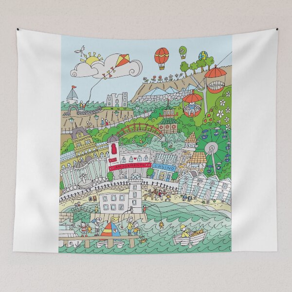 Item preview, Scarborough, North Yorkshire designed and sold by LouiseFranksArt.