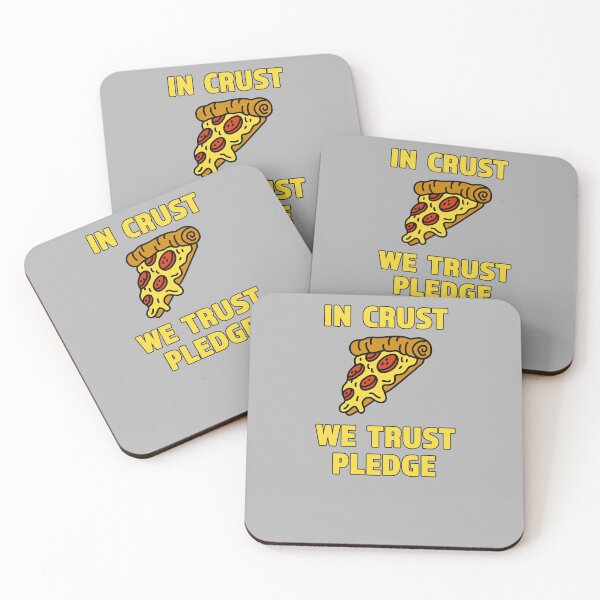 Item preview, In Crust We Trust Pledge designed and sold by Richard529.