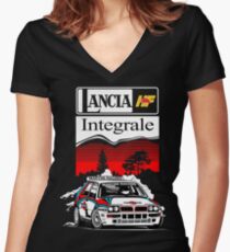 Integrale..!! Women's Fitted V-Neck T-Shirt