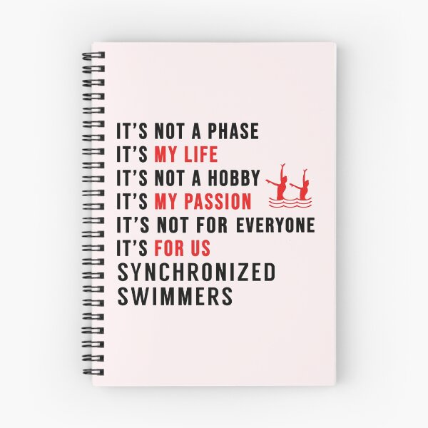 Item preview, It's For Us Synchronized Swimmers, Synchro Swim Quote, Funny Synchronized Swimming  designed and sold by Aerial Addicts.