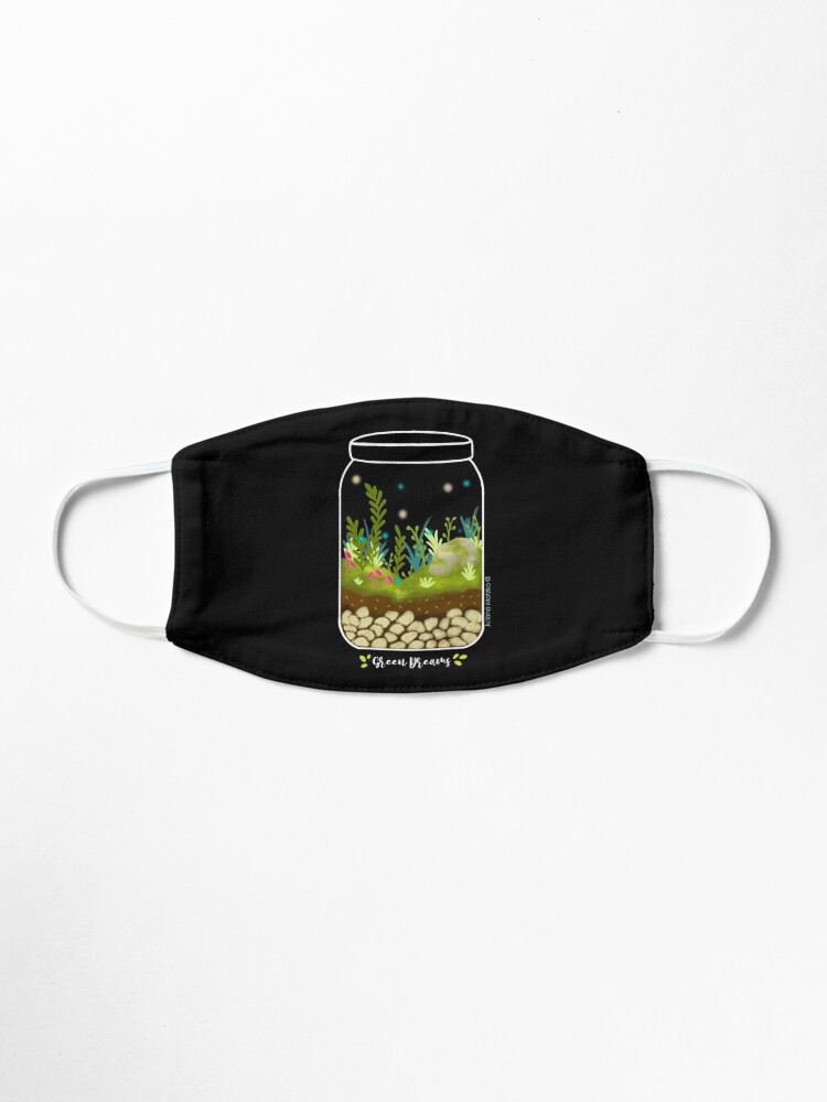 Alternate view of Green Dreams Mask